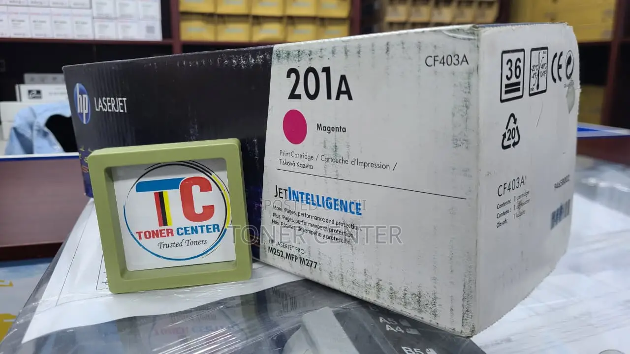 Genuine Hp 201a Magenta Toner Cartridge (Cf403a)
