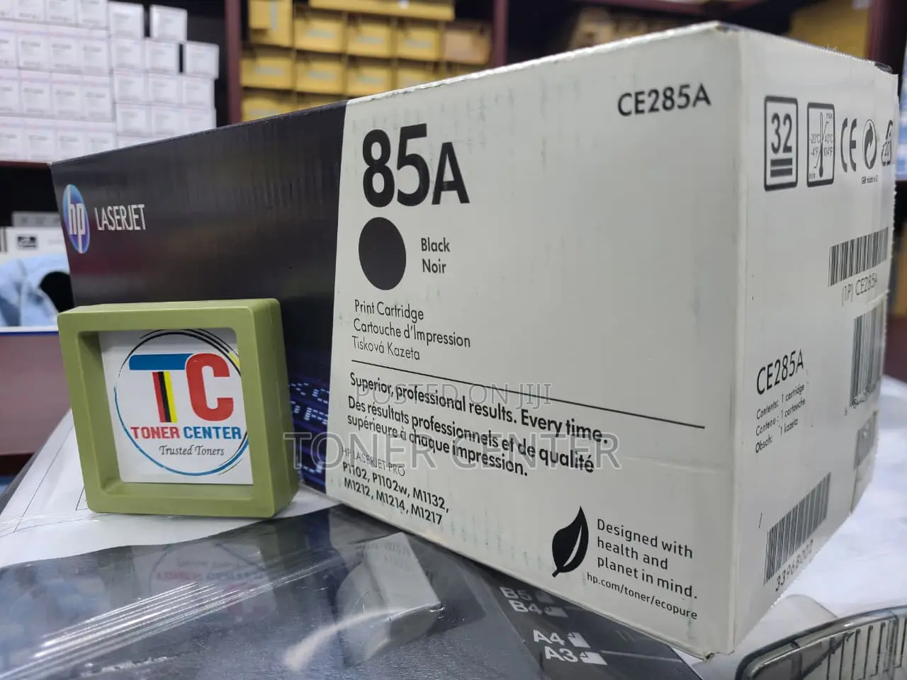 Hp 85a Black Original Laserjet Toner Cartridge (Ce285a)