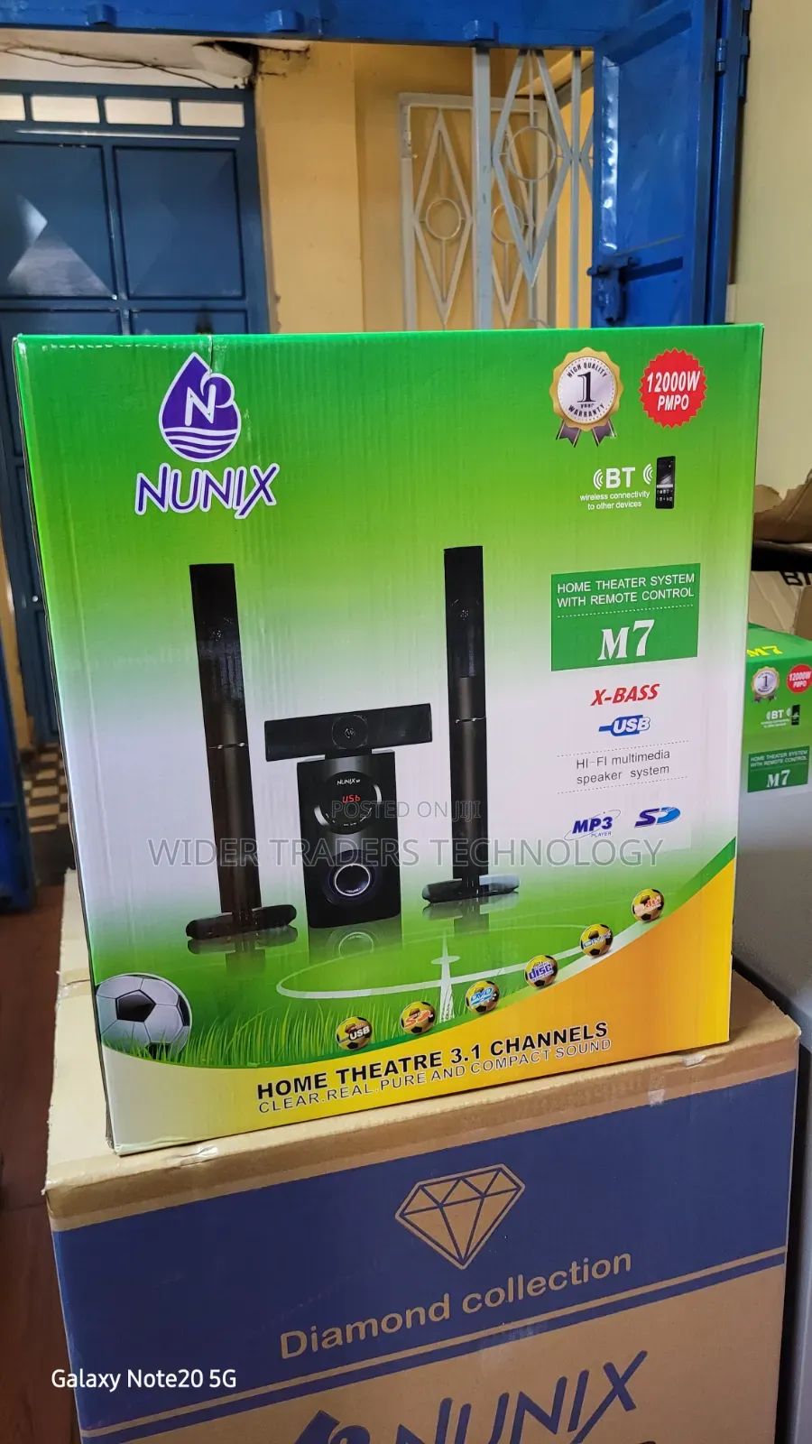 Nunix M7 3.1 Channel Home Theater System 12000w Pmpo