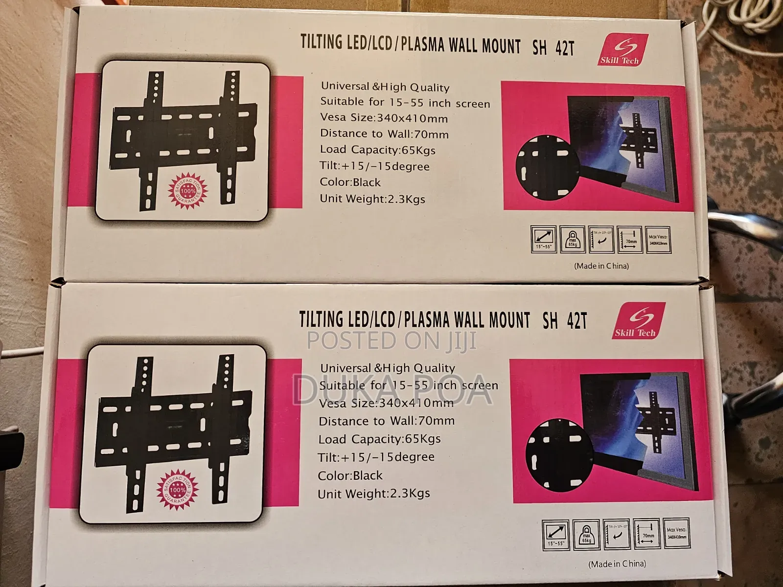 Tv Tilting Wall Mount 15-55inch Tv Support