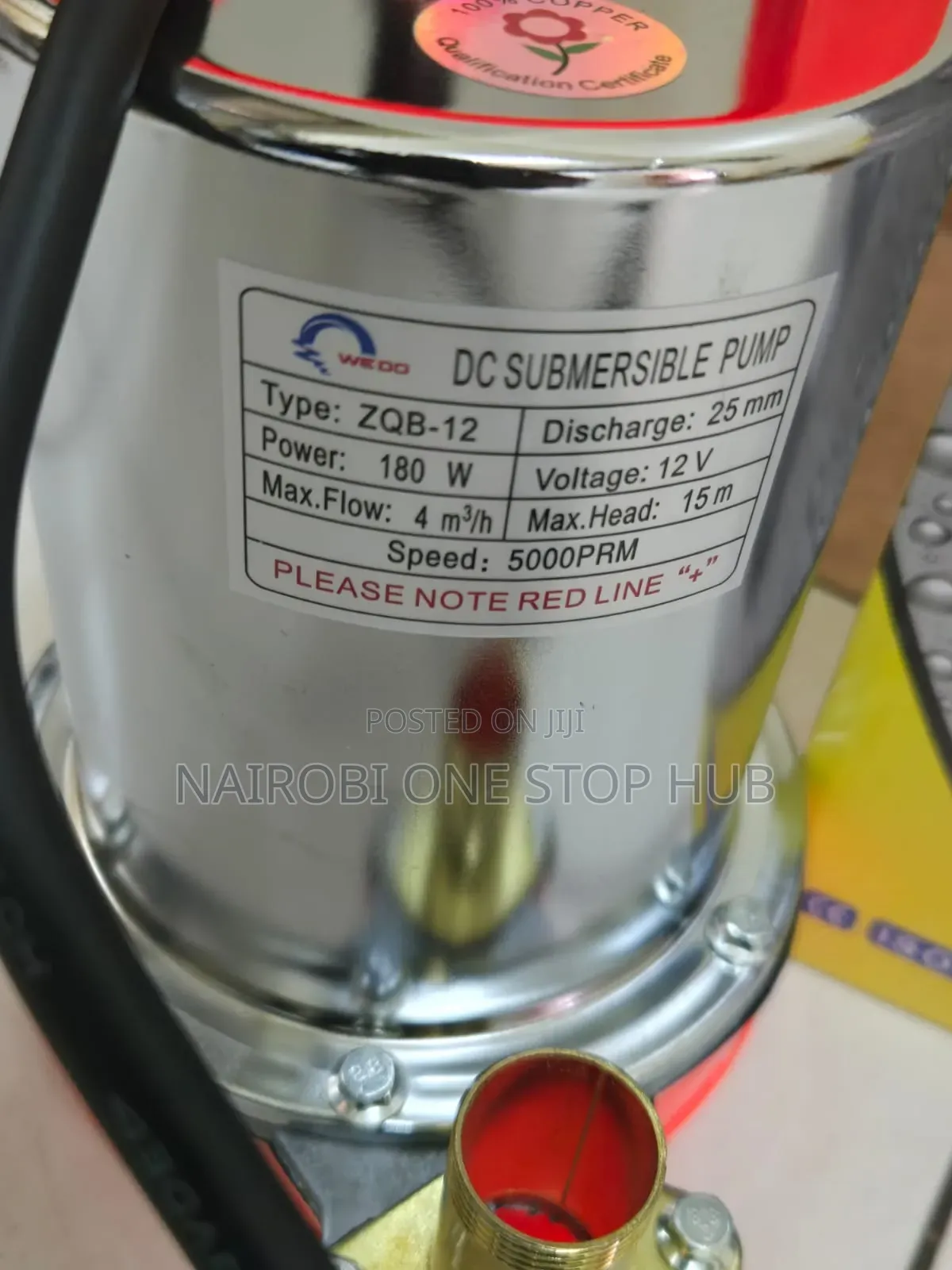 12v Dc Battery Submersible Pump