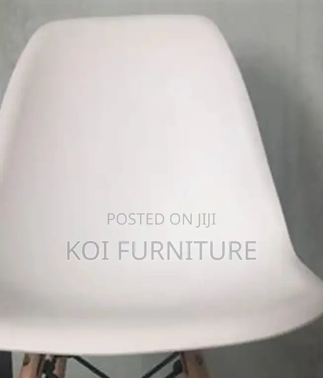 Dining Chairs; Modern Eames Biopee Armless Dining Chairs