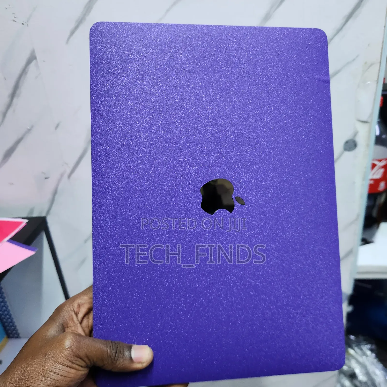 Purple Glitter Laptop Skin