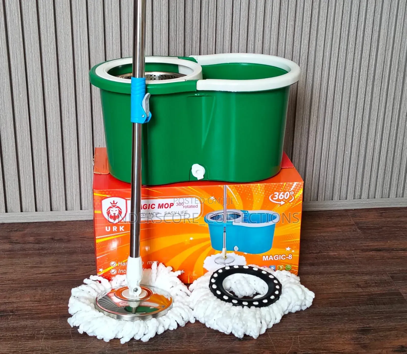 *Metallic Spin Mop