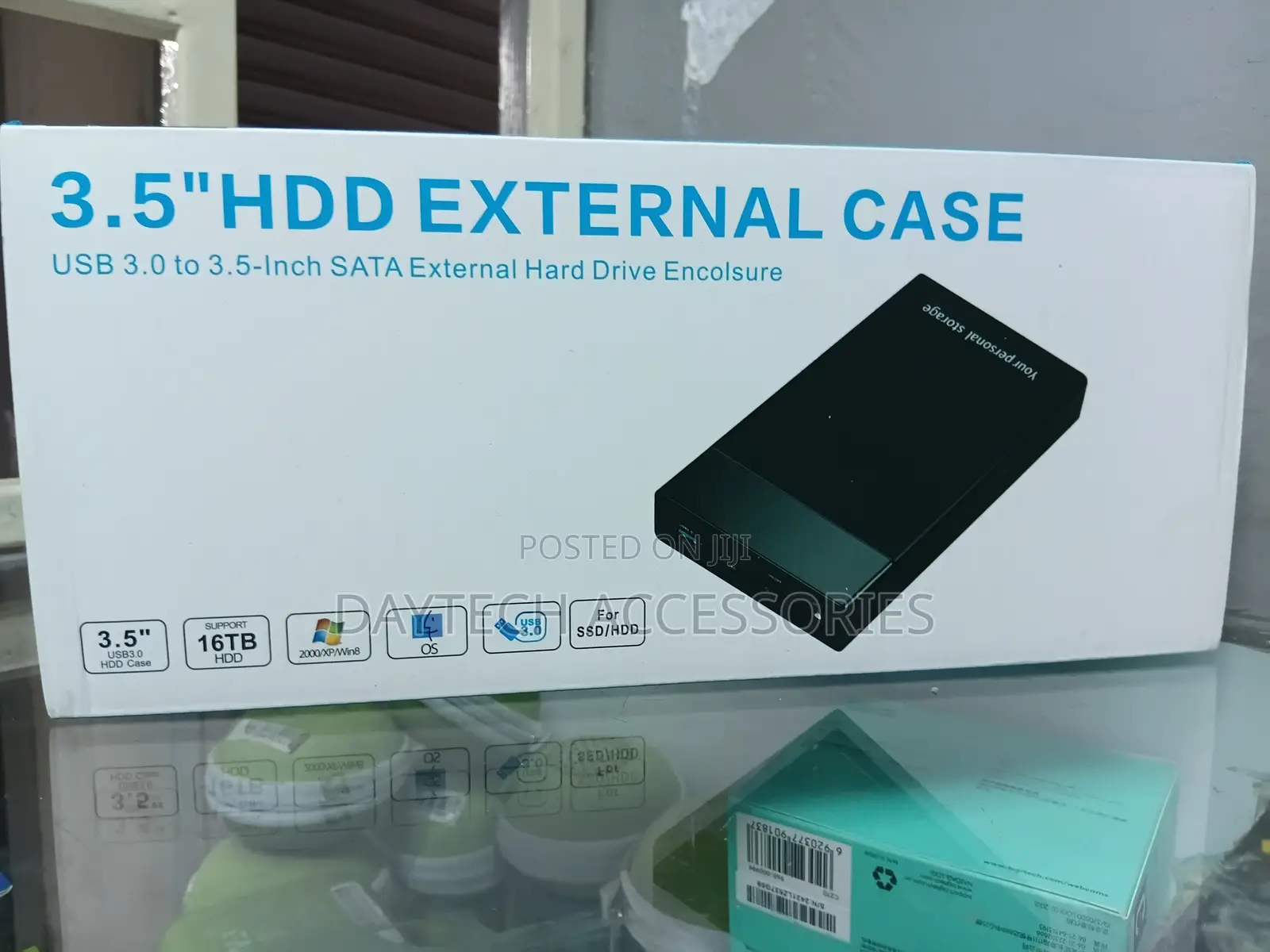 Usb 3.0 to 3.5-Inch Sata External Hard Drive Enclosure.