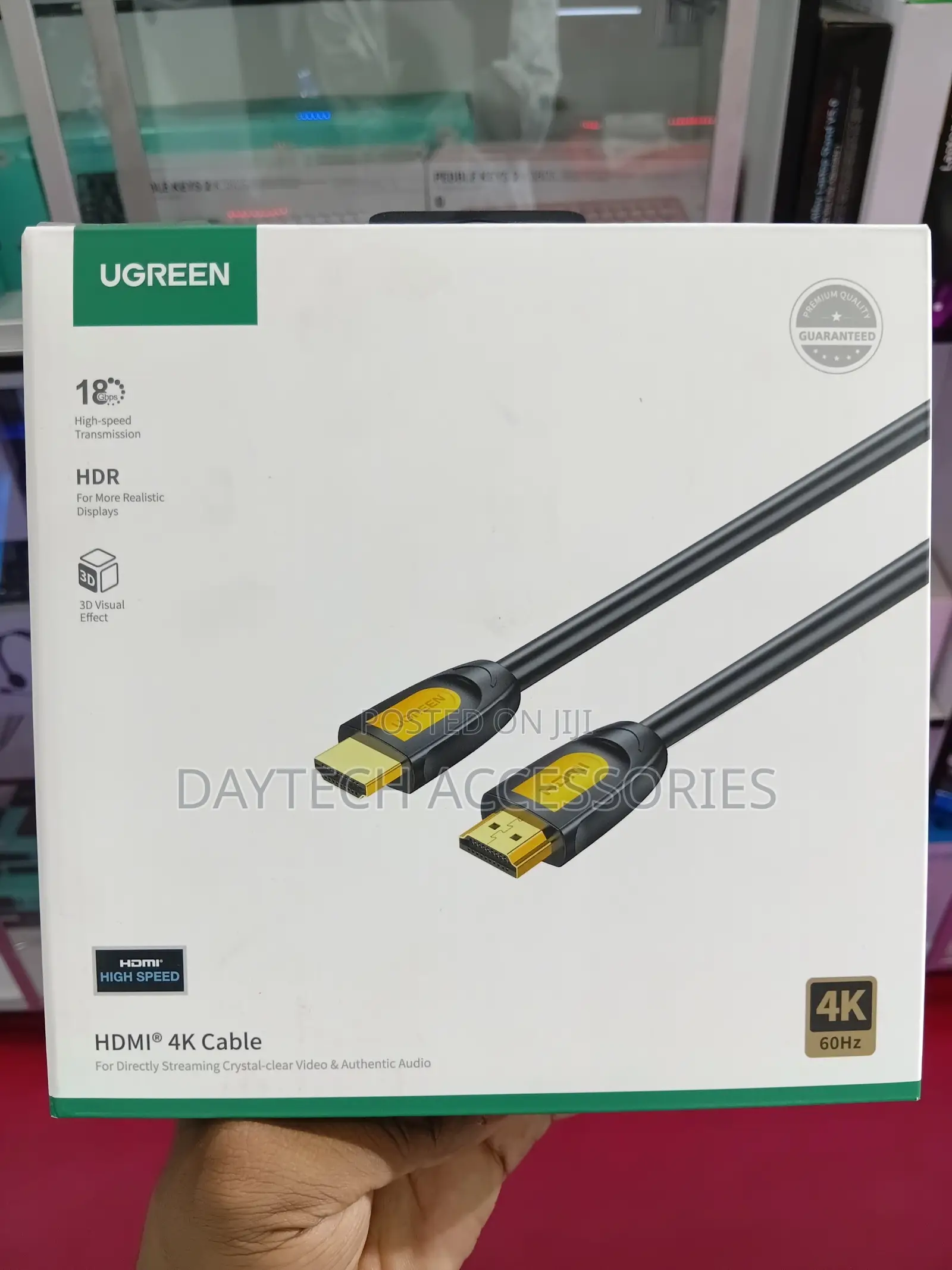 Ugreen Uhd 1080p 60hz Hdmi Male to Hdmi Male 3m