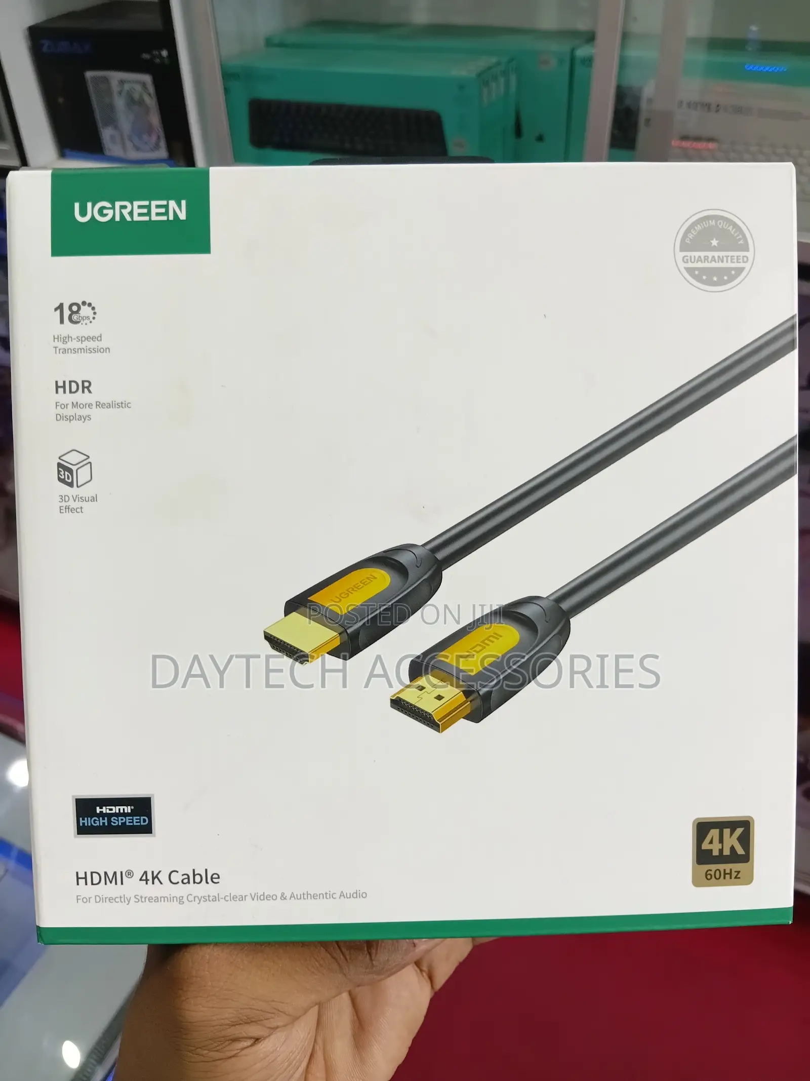 Ugreen Uhd 1080p 60hz Hdmi Male to Hdmi Male 3m