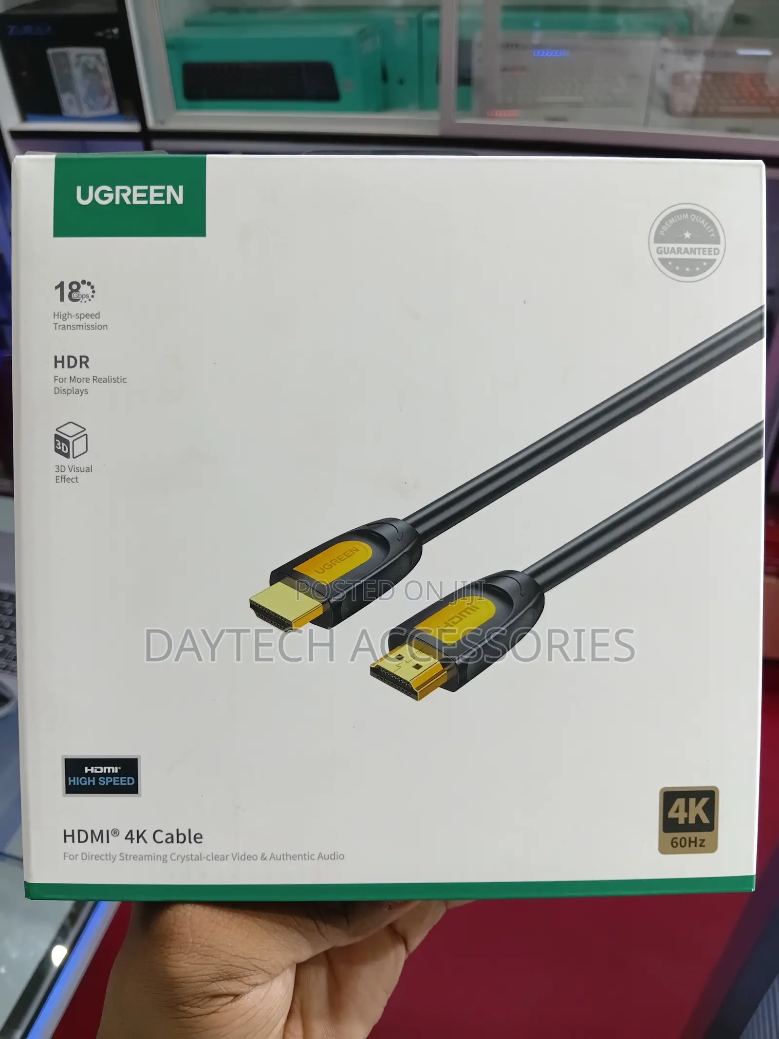 Ugreen Uhd 1080p 60hz Hdmi Male to Hdmi Male 3m
