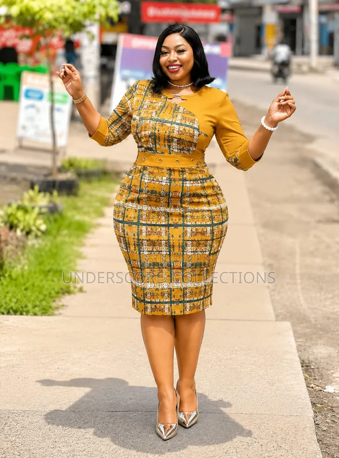 Boss Lady Official Cum Casual Bodycon Dresses