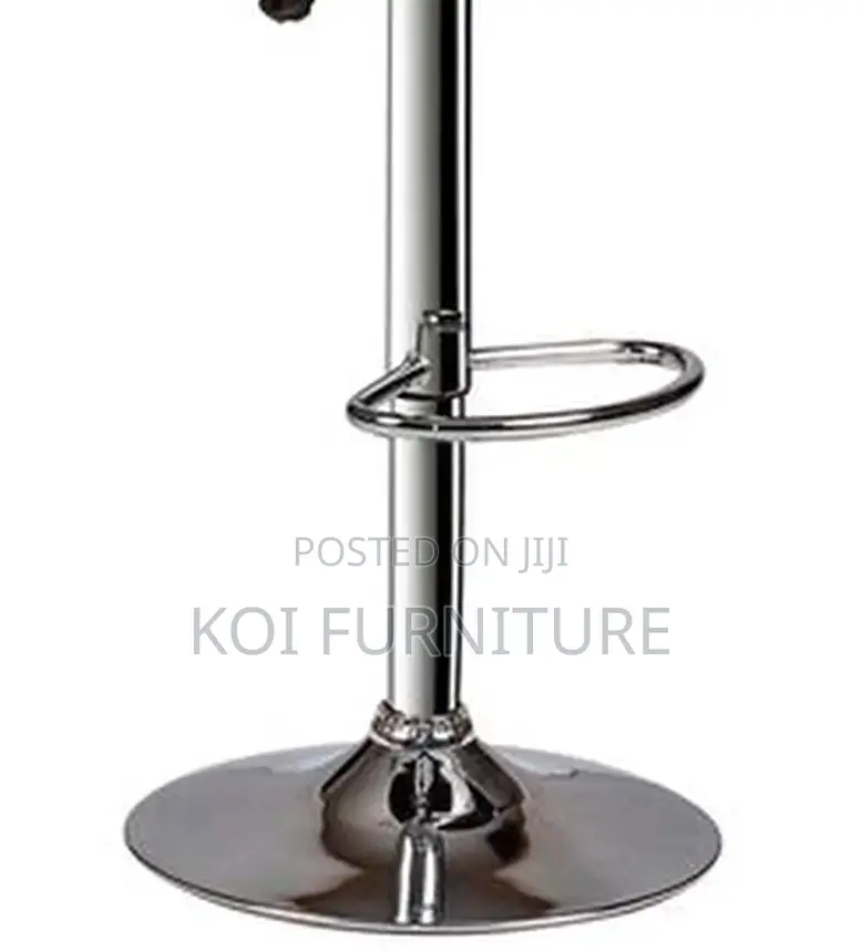 Barstools; Leather Swivel Adjustable Ergonomic Barstool