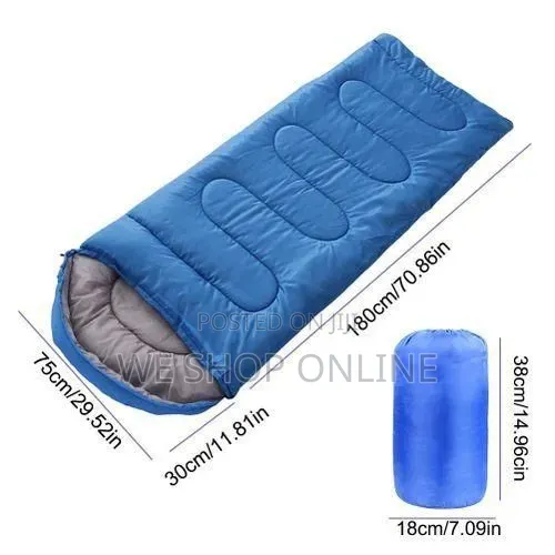 Portable Lightweight Camping Sleeping Bag - Waterproof 0.9kg