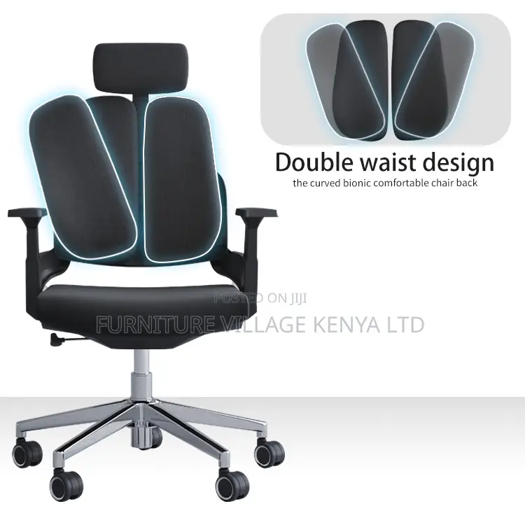 Dual Back Ergonomic Desk Chair