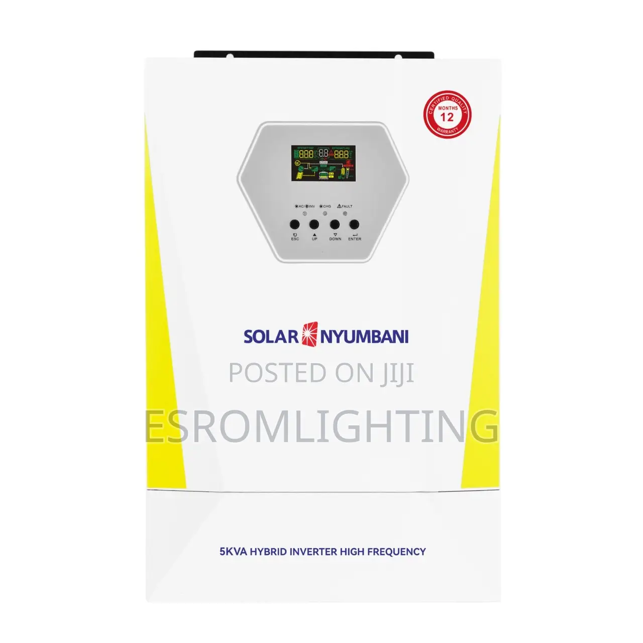 5kva Hybrid High Frequency Solar Inverter -Solar Nyumbani