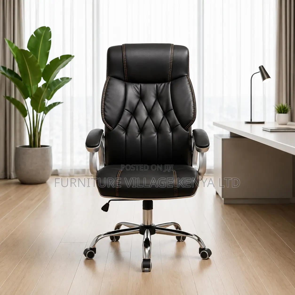 Leather Manager Office Seat.