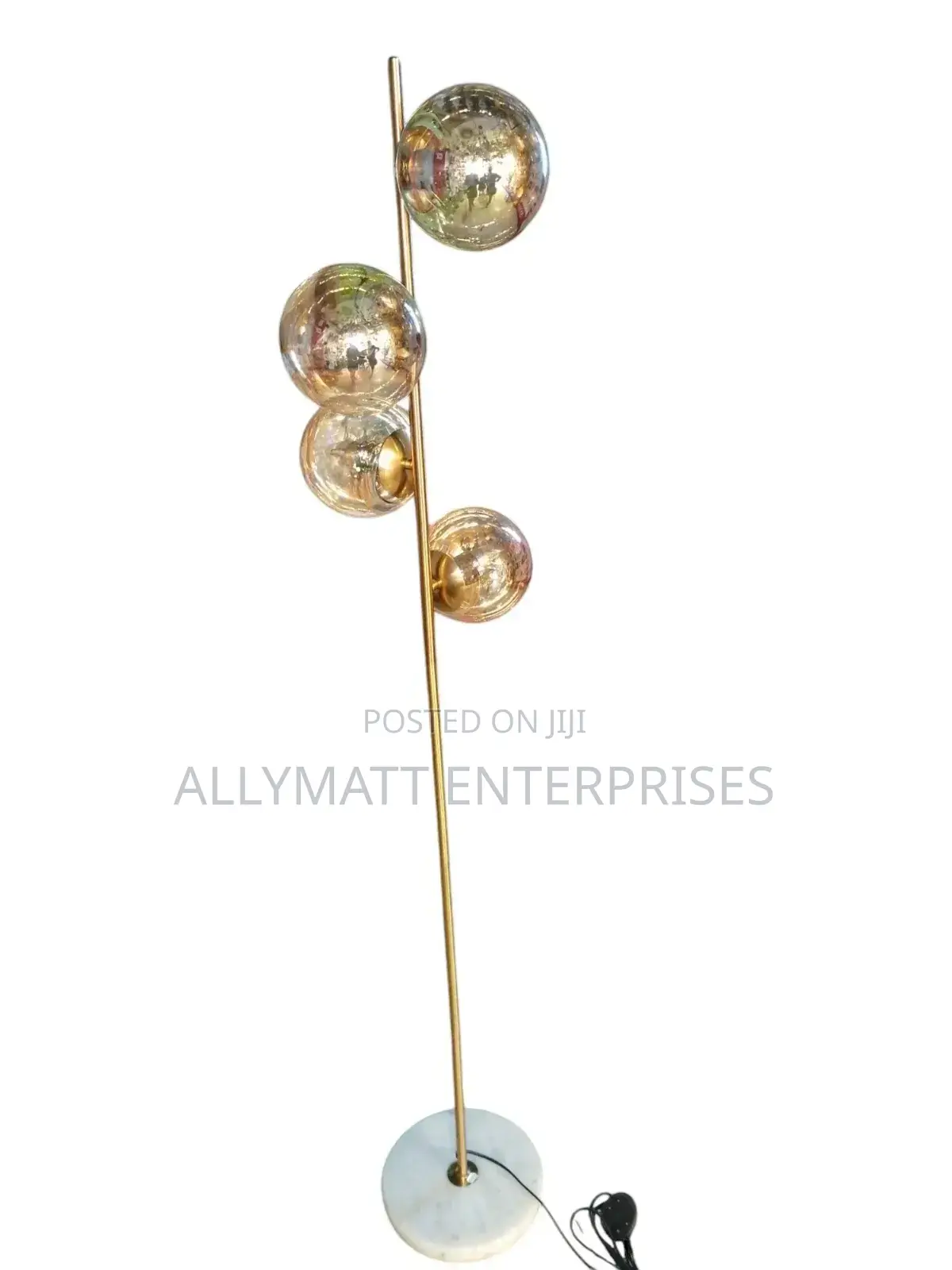 Glass Floor Lamp