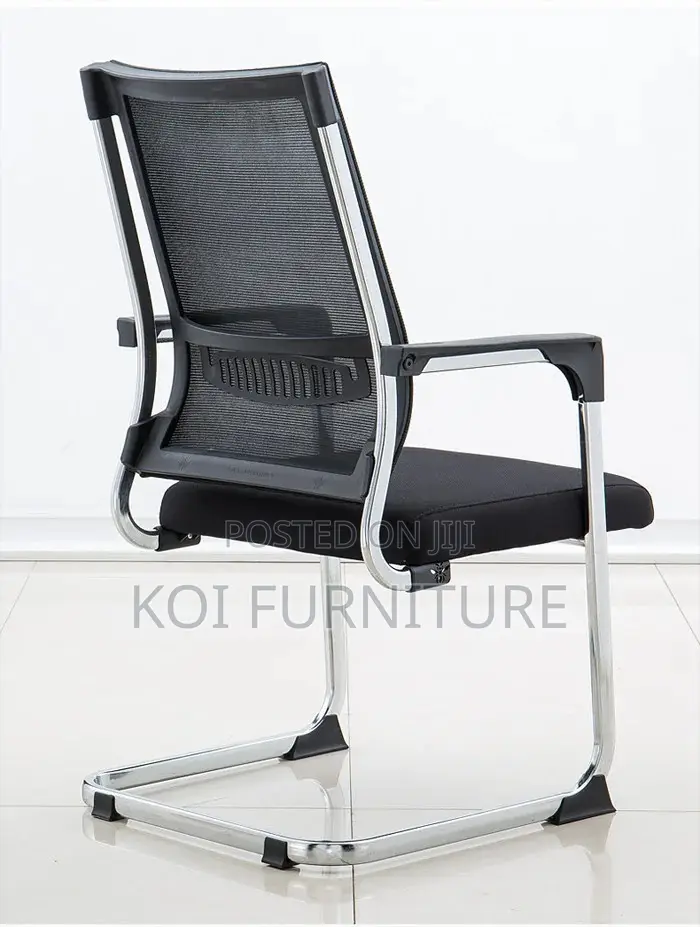 Office Chairs; High Backrest Fabric Visitors Basic Mesh Chairs