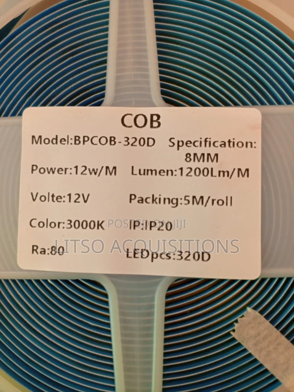 Warm White Cob Led Strip Light