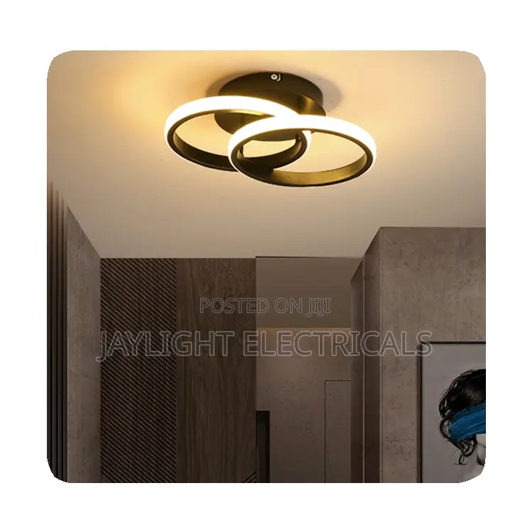 Hallway Led Small Ceiling Metal Lamp Vintage