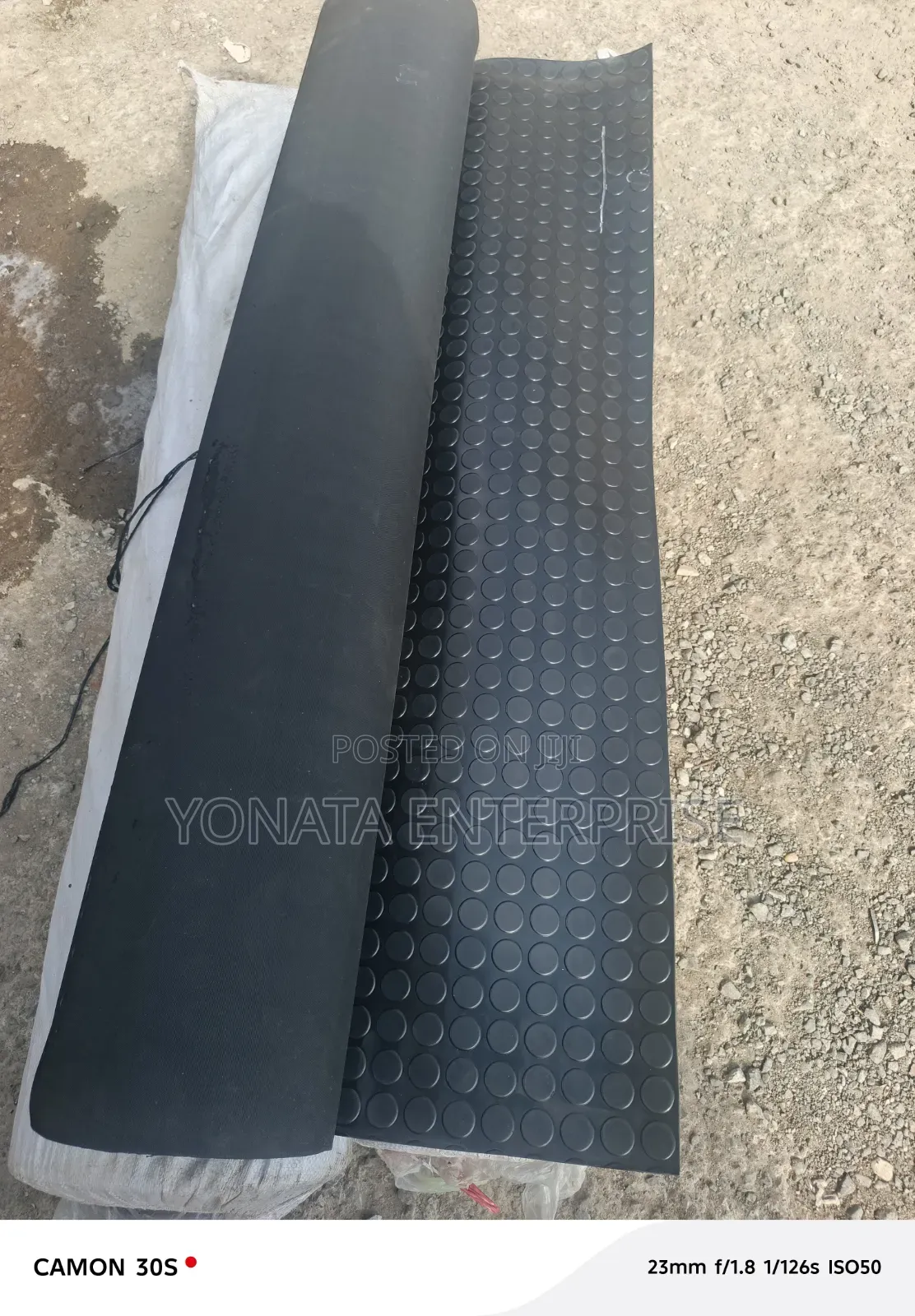 Industrial Rubber Coin Mat Now Available
