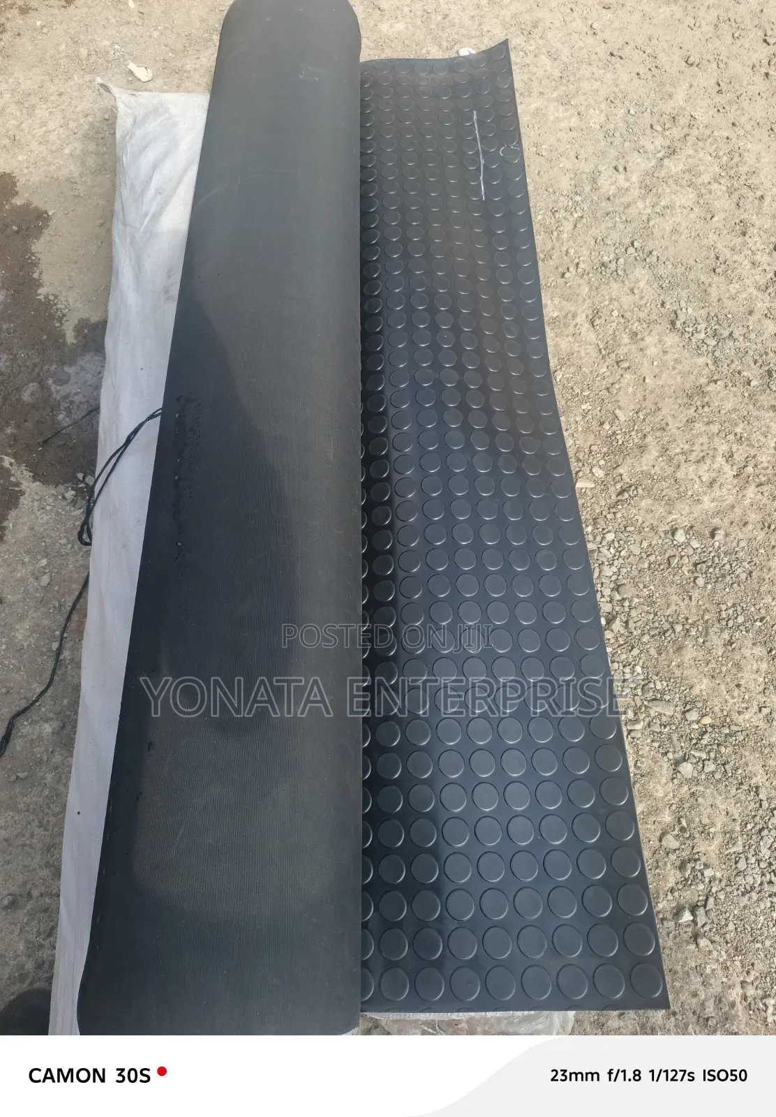 Anti Slip Rubber Coin Mat 3mm