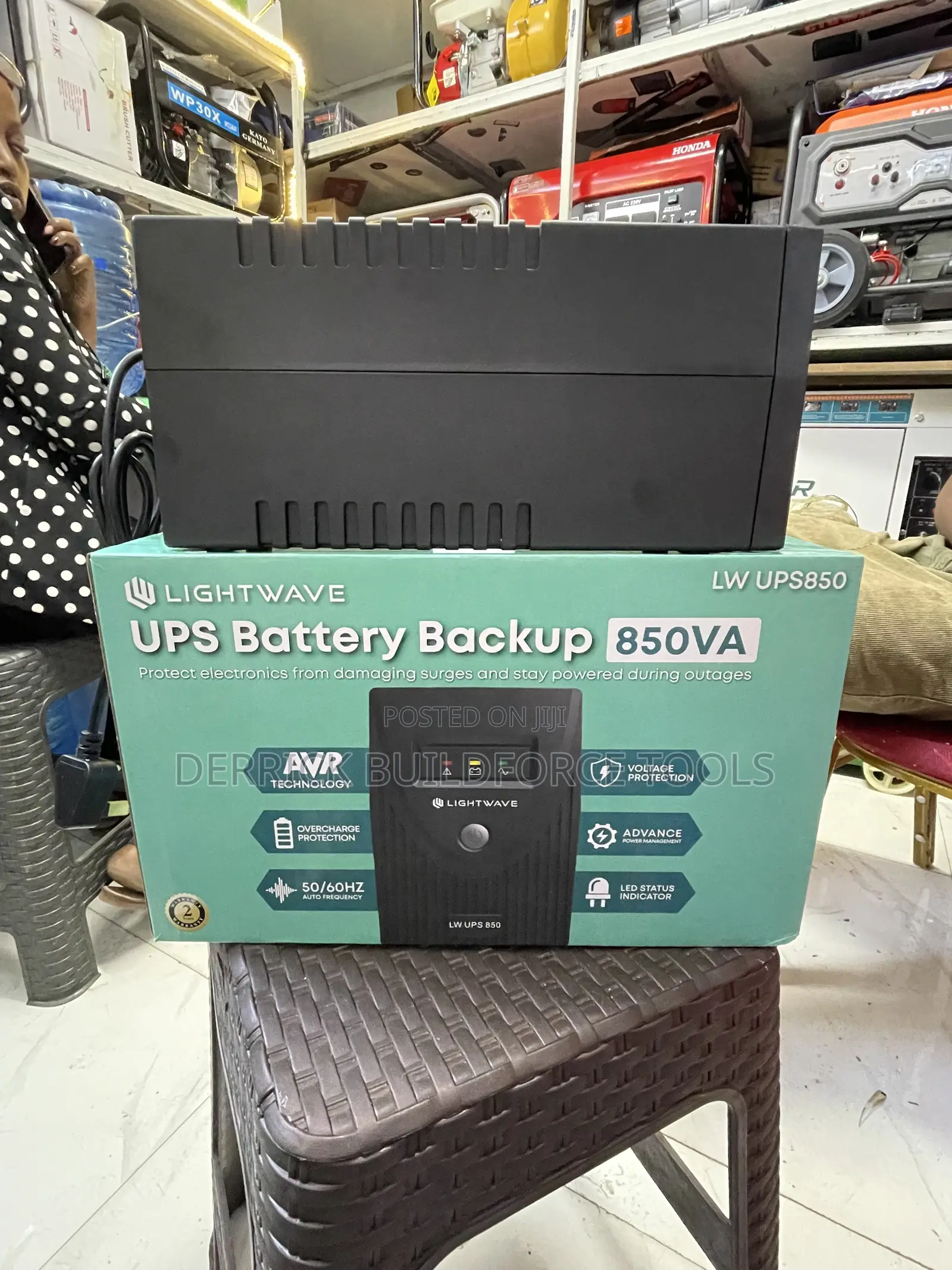 Lightwave 850va Uninterrupted Power Supply(Ups)