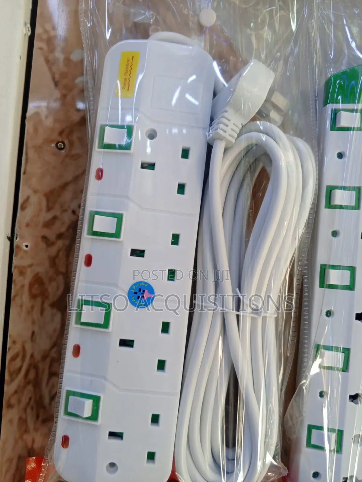 High Astra 4-Way Extension Socket With Surge Protection.
