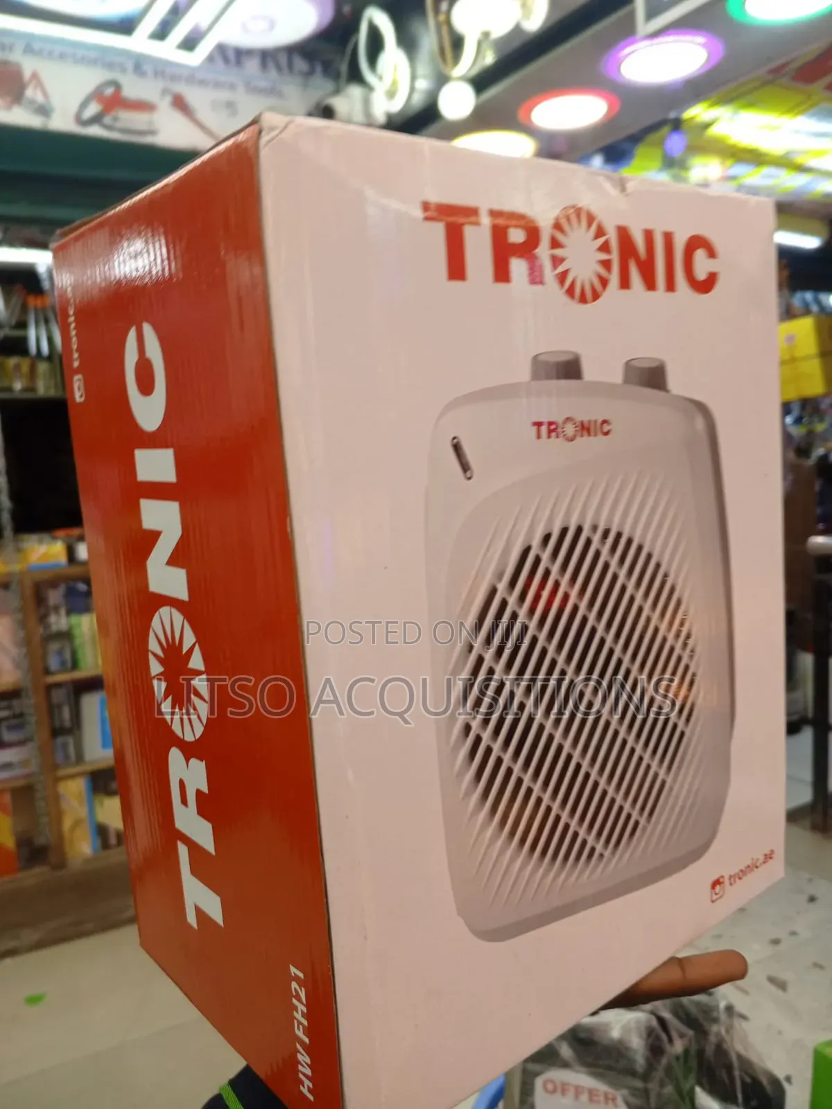 Tronic Brand Fan Heater.