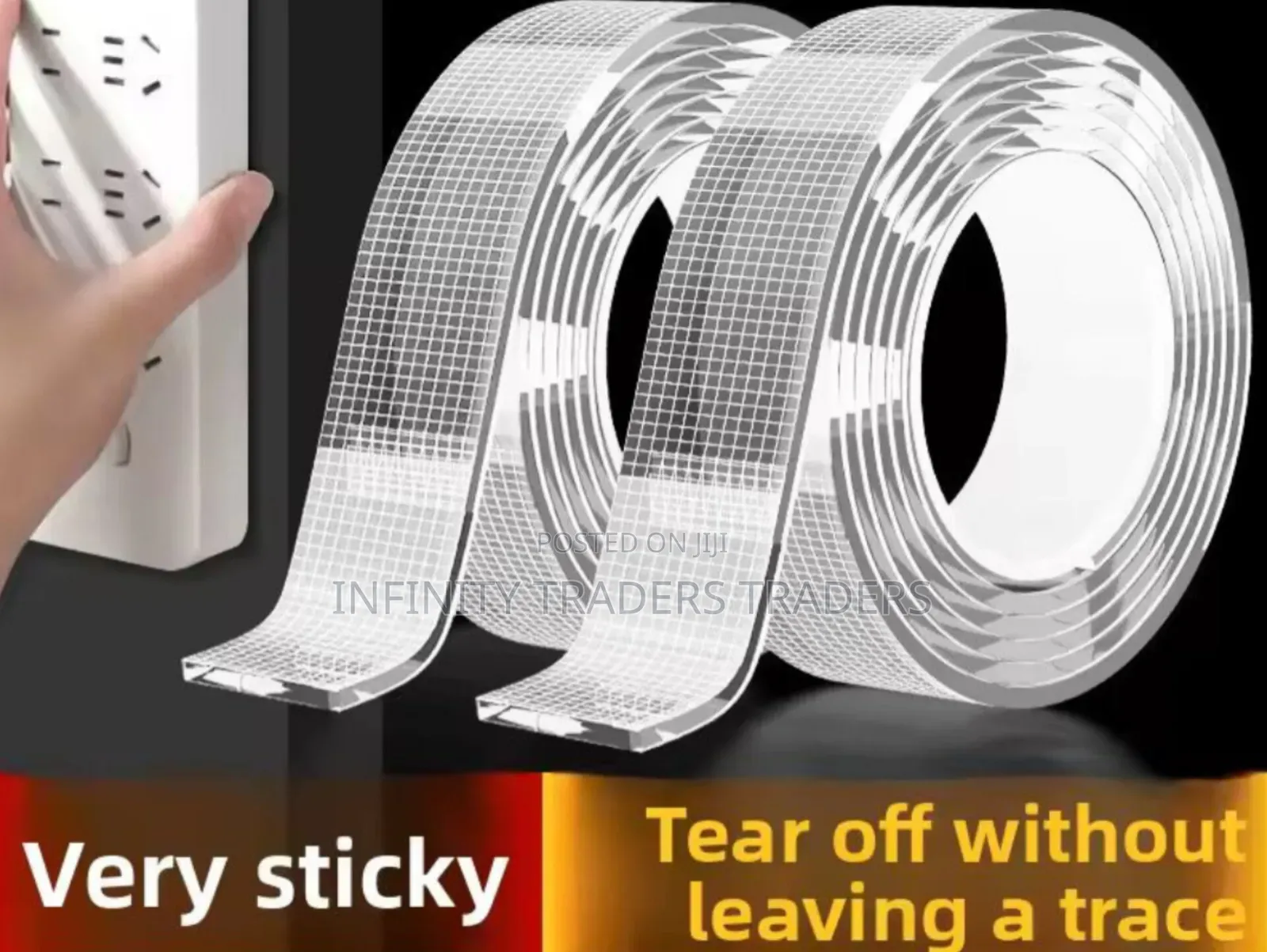 High-Viscosity Mesh Nano Double-Sided Tape