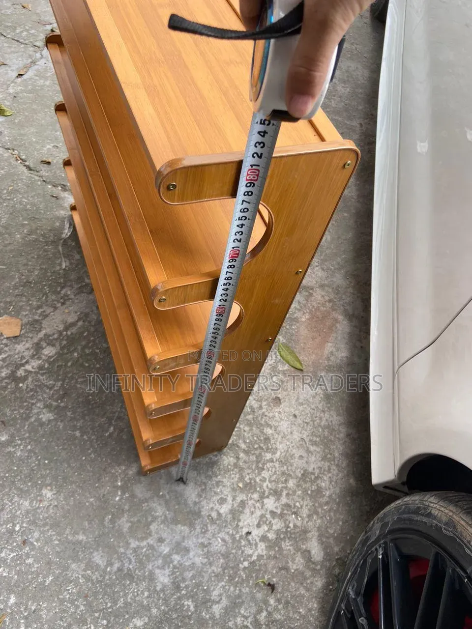 Bamboo 6 Layers Shoe Rack