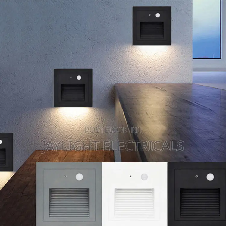 Recessed Led Step Light With Motion Sensor for Cinema Stairway