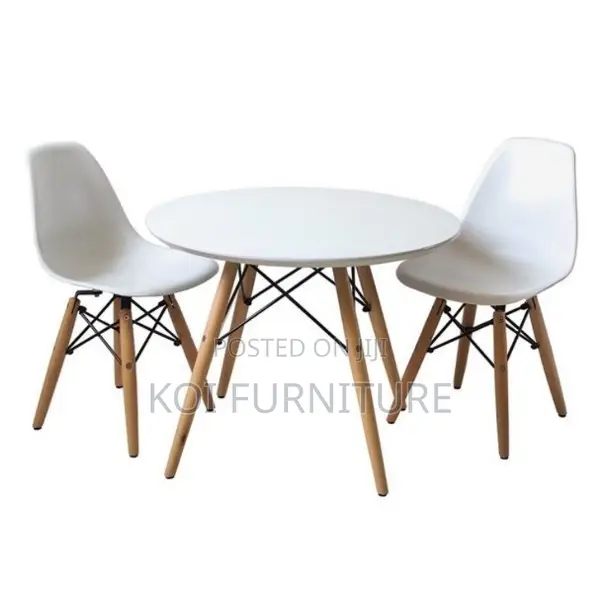 Dining Chairs; Eames Dining Chairs With Wooden Legs