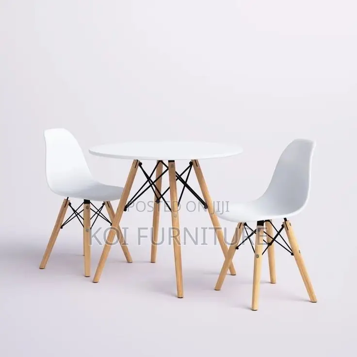 Dining Chairs; Eames Dining Chairs With Wooden Legs