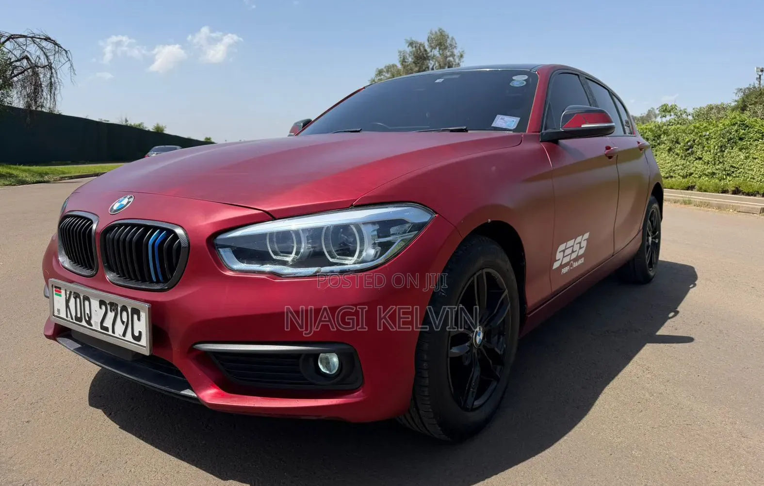 BMW 116i 2016 Red