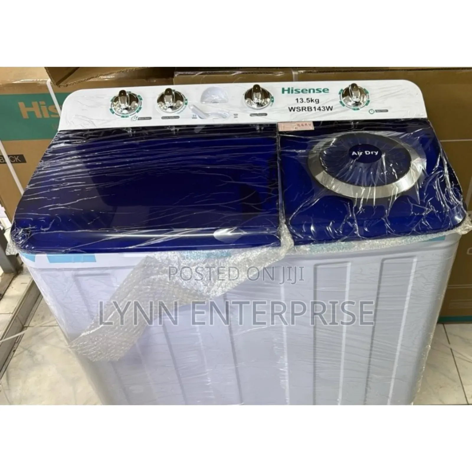 Hisense 13.5kgs Twin Tub Washing Machine
