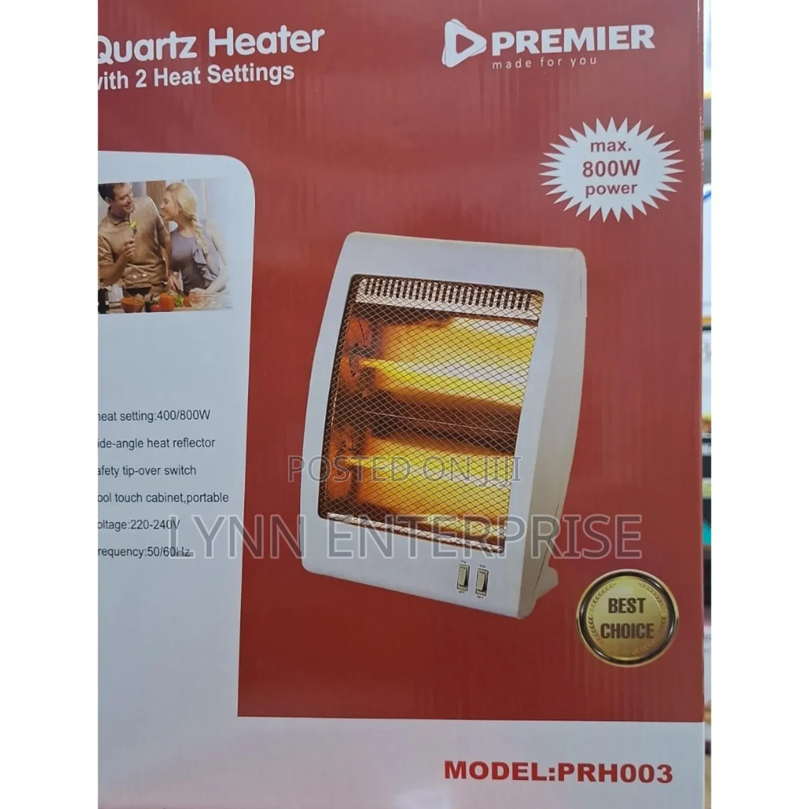 Premier Quartz Room Heater