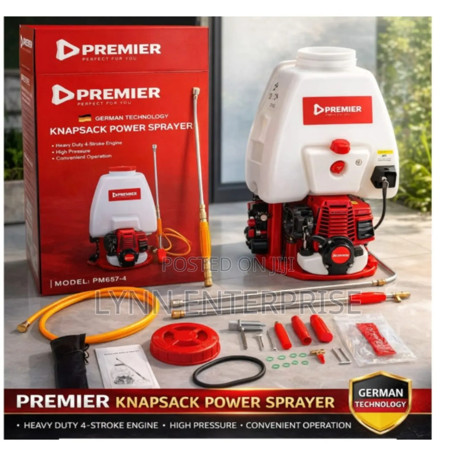 Premier Engine Sprayer Model 767 4stroke 25 Litres