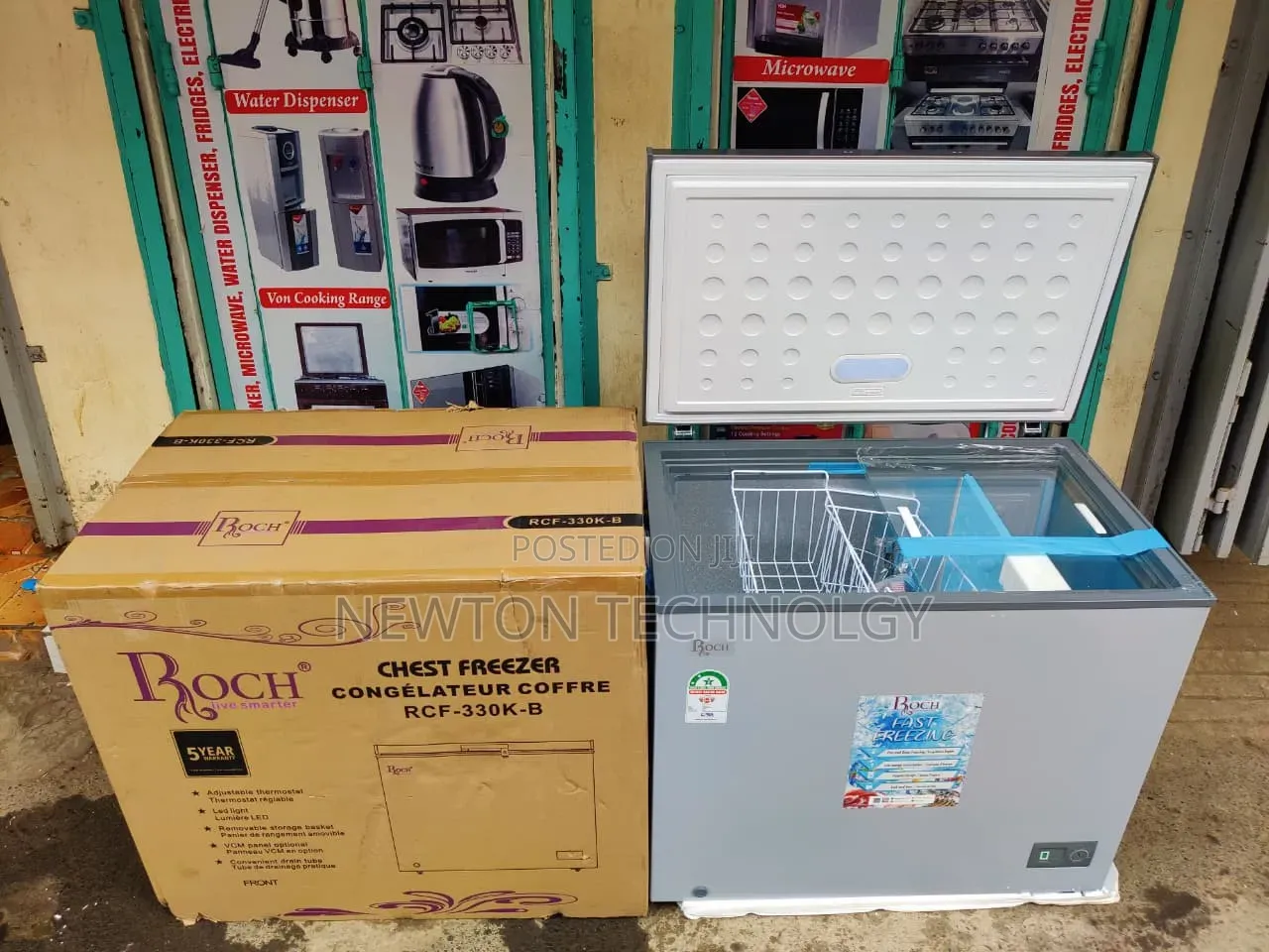 Roch Chest Freezer 251l 330kb