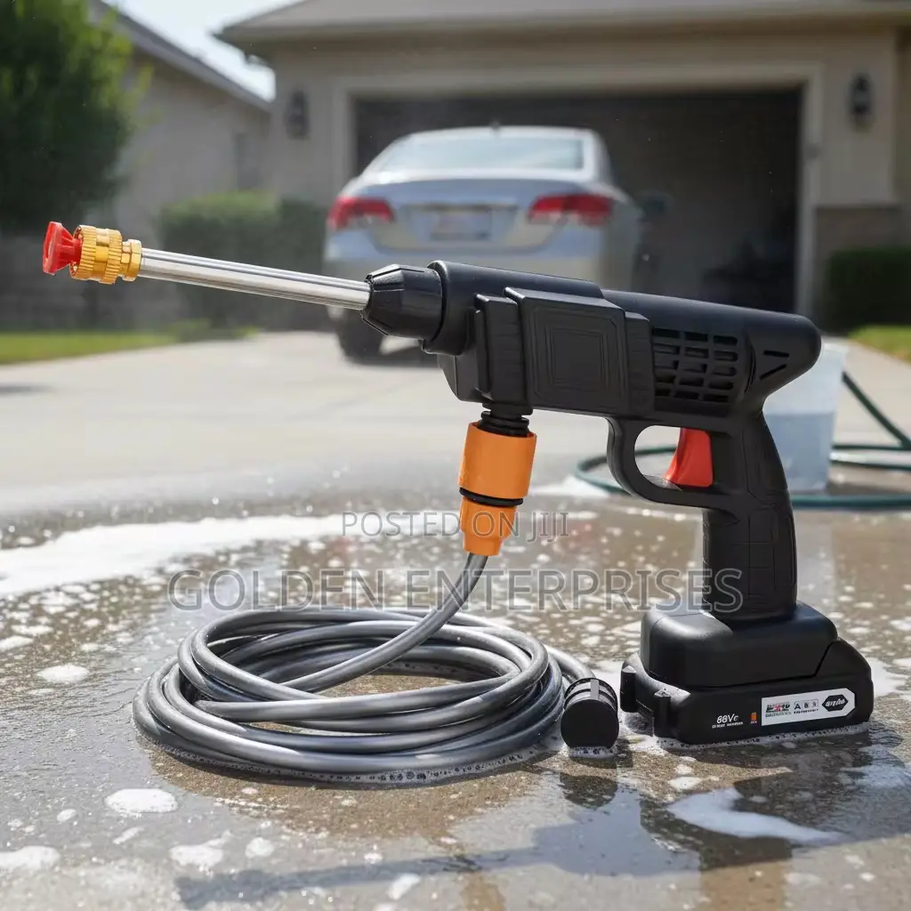 2-in-1 Portable Pressure Washer for Cars Home Use