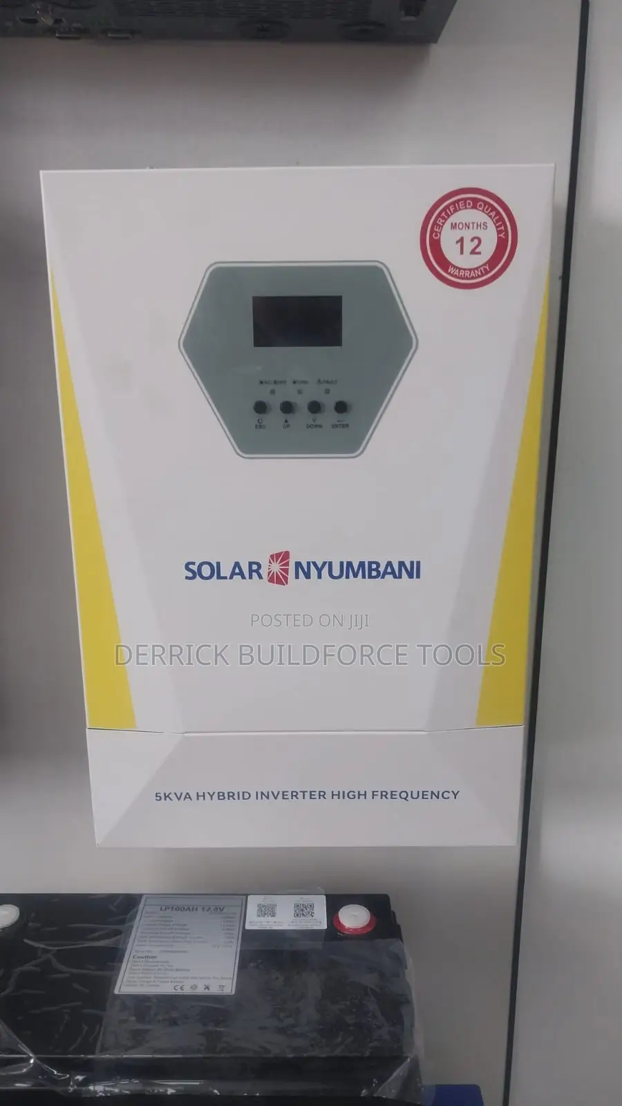 Solar Nyumbani 5kva 24v High Frequency MPPT Inverter
