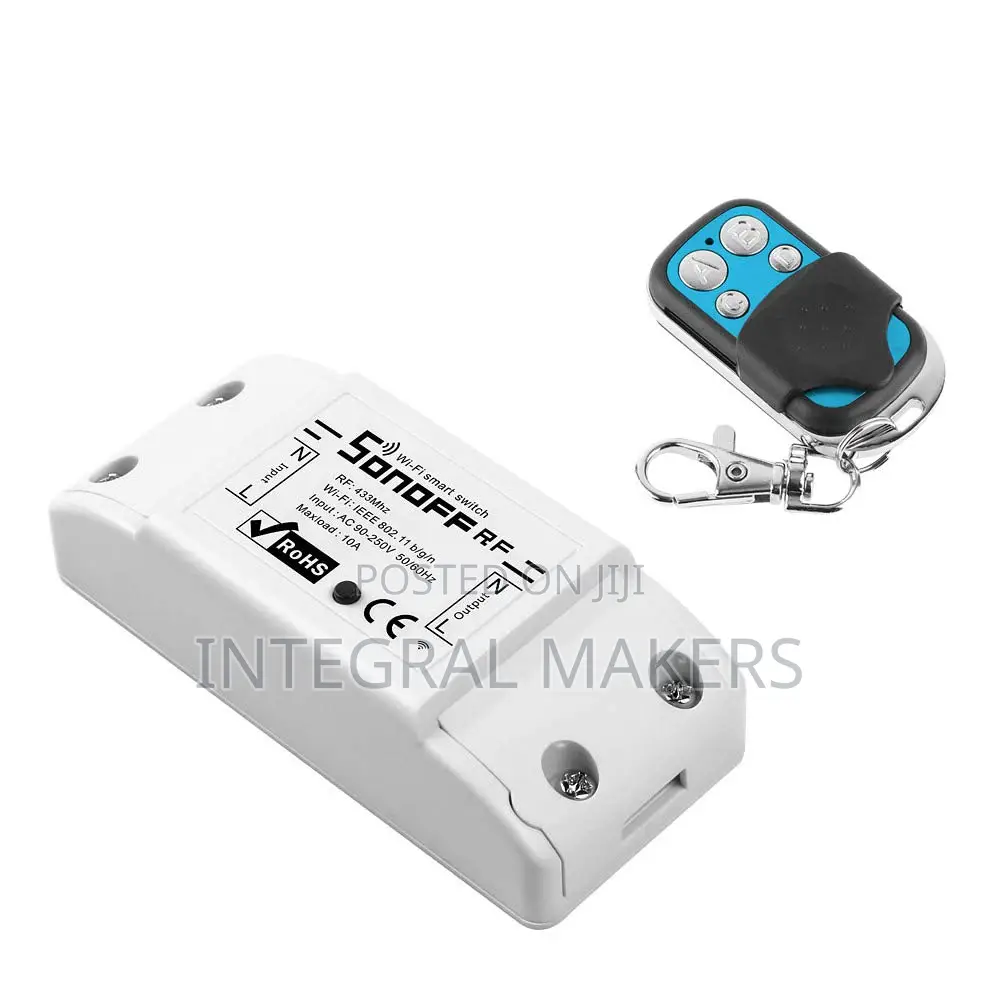 Sonoff Wifi Intelligent Switch With Remote Controller