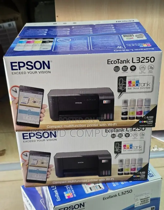 Epson L3250 Wireless Ink Tank Printer Print Scan