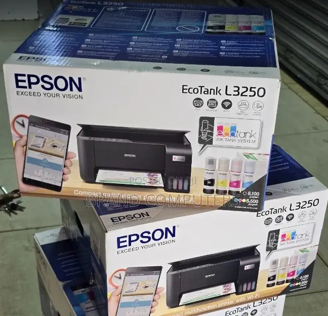 Colored Epson L3250 All-in-One Ecotank Printer (Print, Scan, Copy)