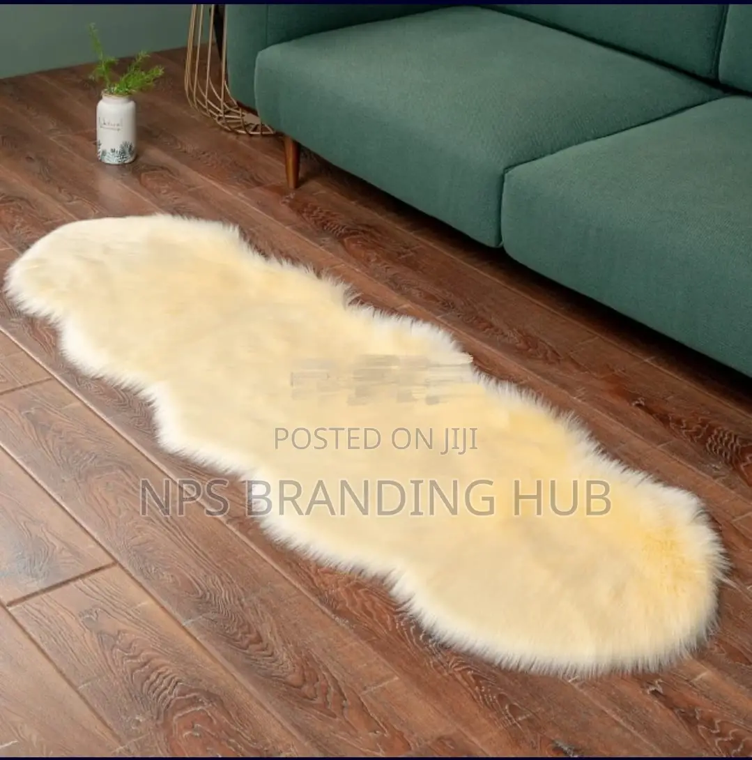 Fluffy Bedside Mat Size 60×180cm (Stda)