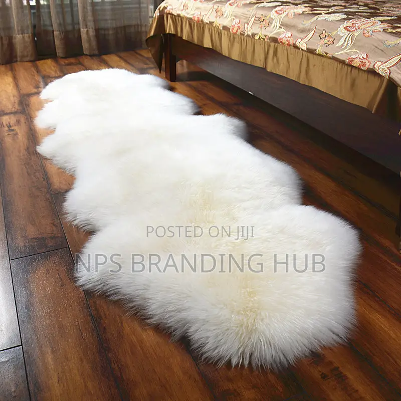 Fluffy Bedside Mat Size 60×180cm (Stda)