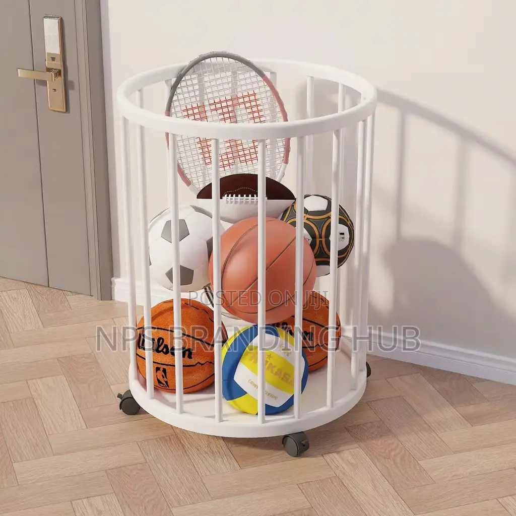 Multifunctional Dirty Clothes Storage Basket With Metal Frames (Stda