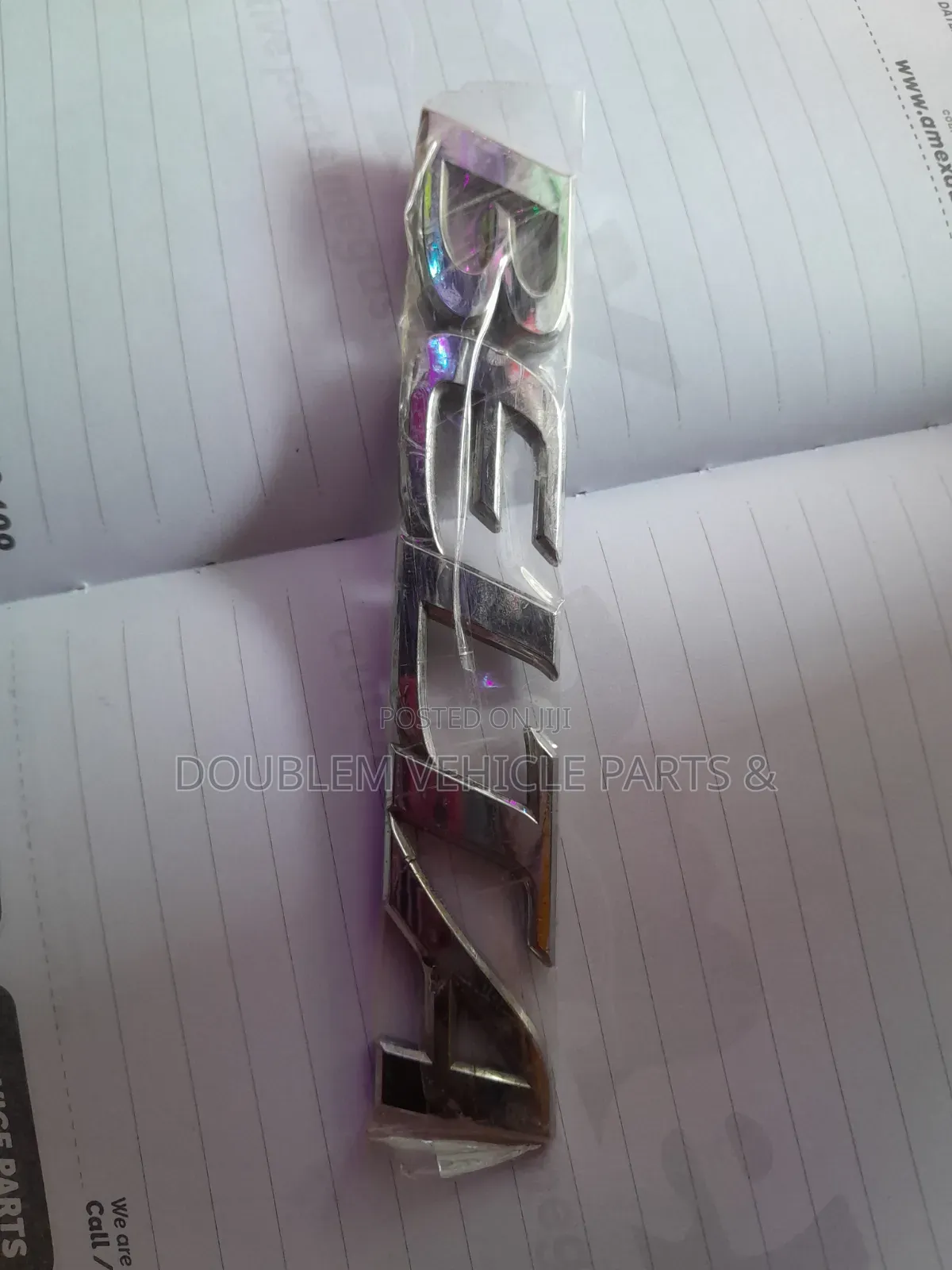Toyota Belta 2008-2010 Emblem/Name/Logo/Badge