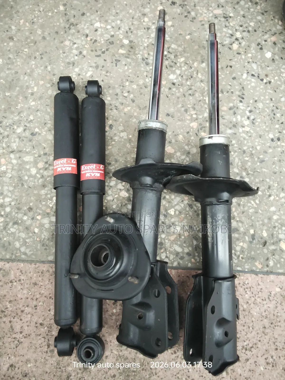 Original Kyb Ex Japan Daihatsu Be-Go/Terios Front and Rear Shocks