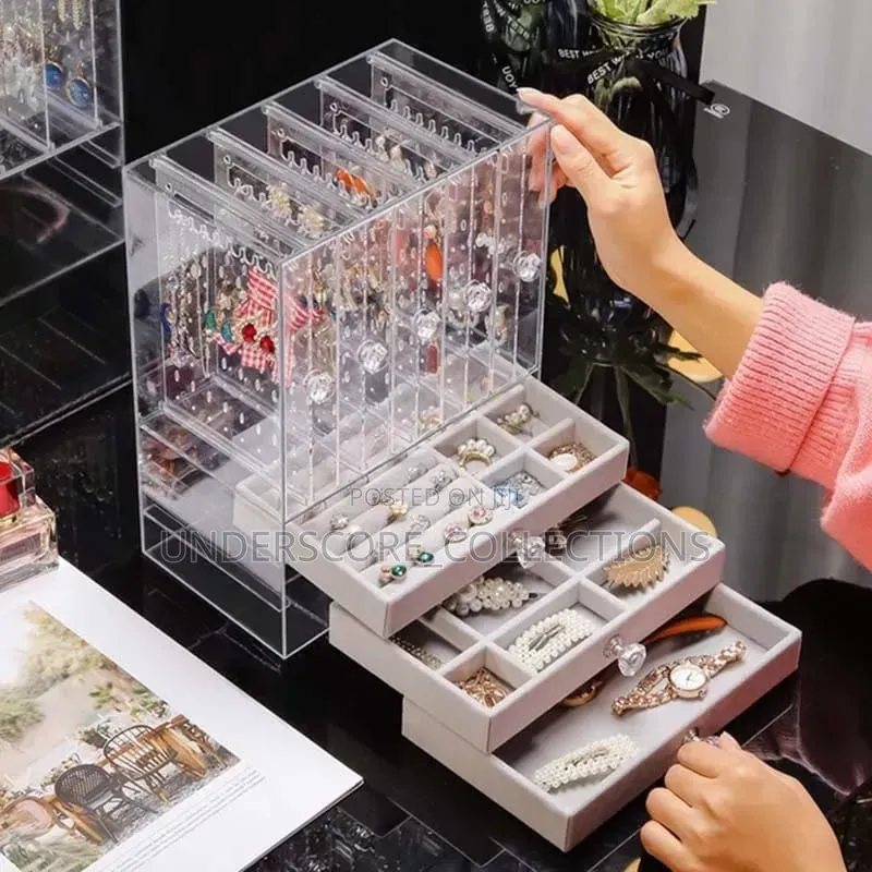 *High-End Luxury Jewelry Storage Organizer *