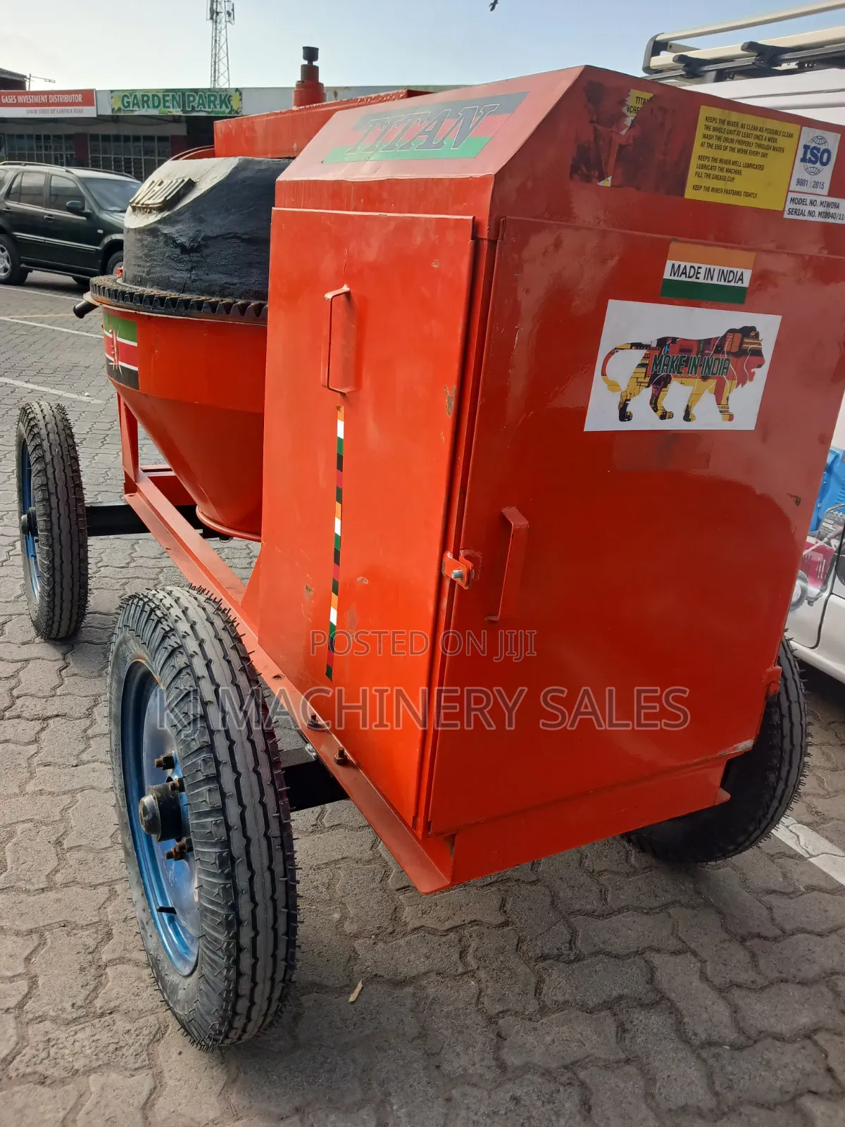 Conctete Mixer 500l Titan