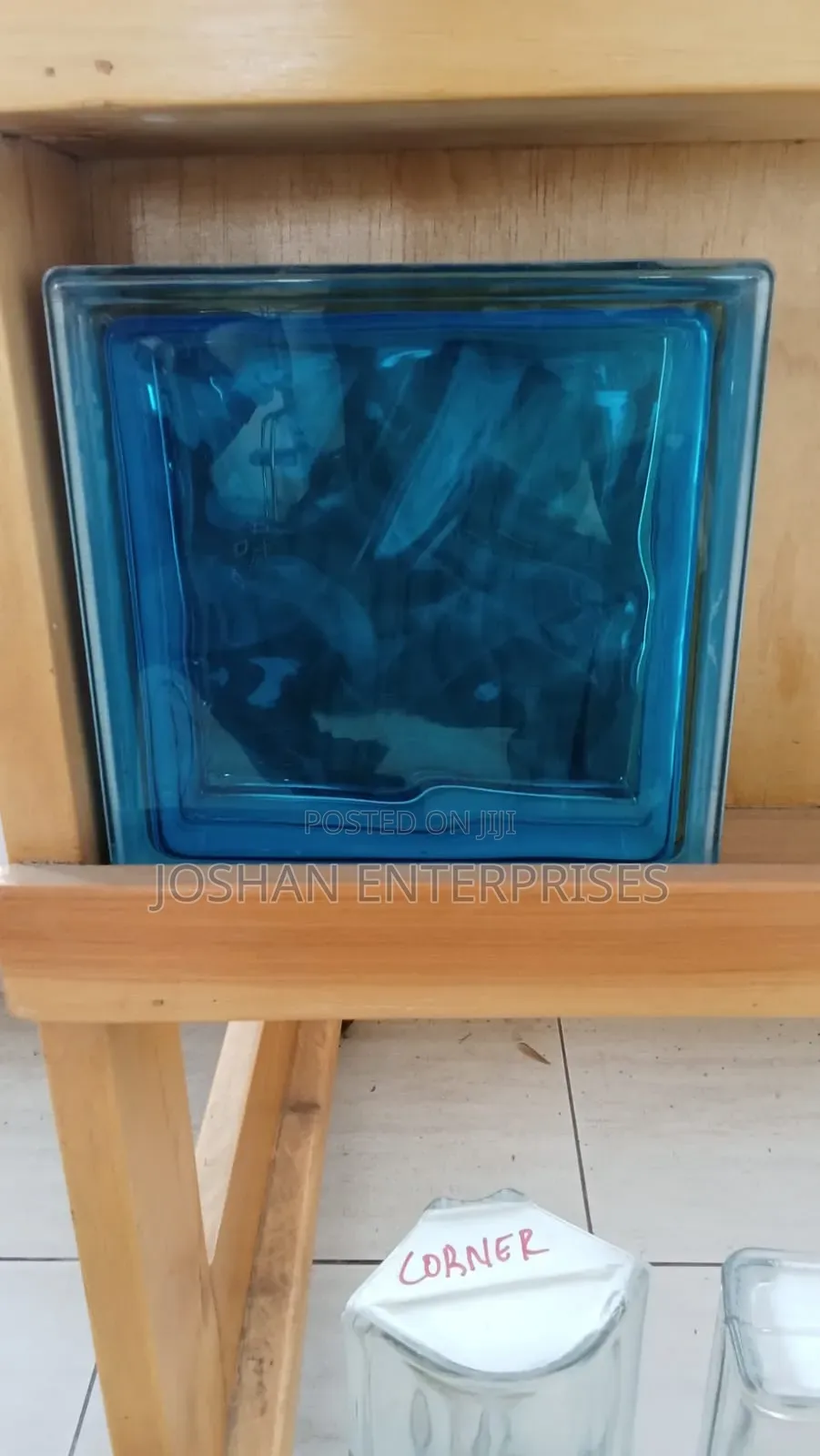 Coloured Block Glass